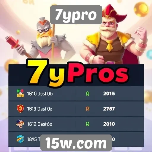 Comparação de jogos populares no 7ypro
